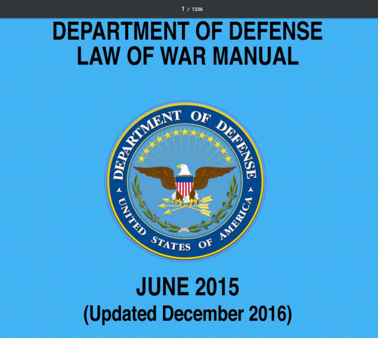 DoD-Law-of-War