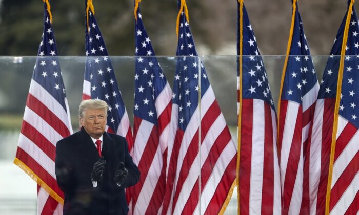 Trump Supporters Hold "Stop The Steal" Rally In DC Amid Ratification Of Presidential Election