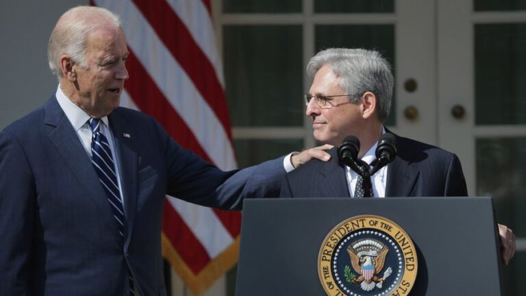 Biden & Merrick Garland