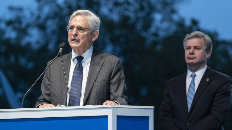 Merrick Garland,Christopher Wray