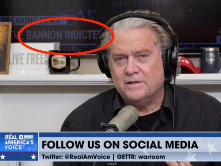 Steve Bannon Indicted