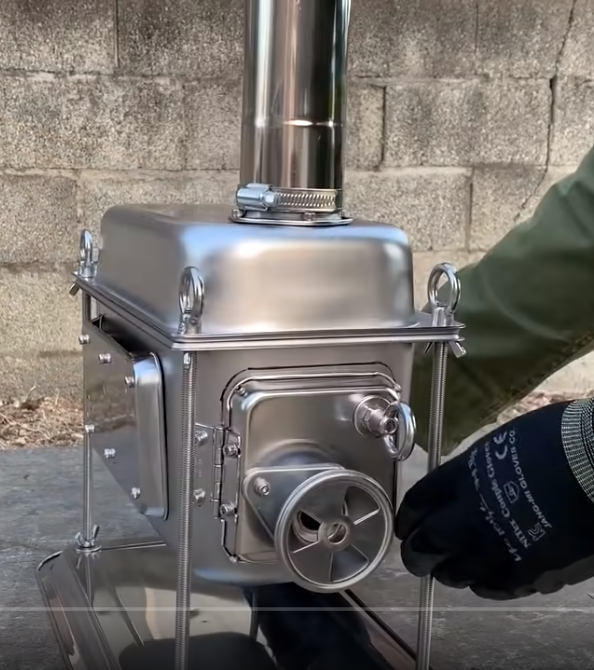 Homemade Wood Stove