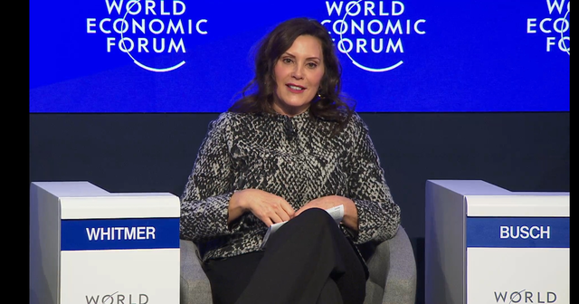 Whitmer at Davos